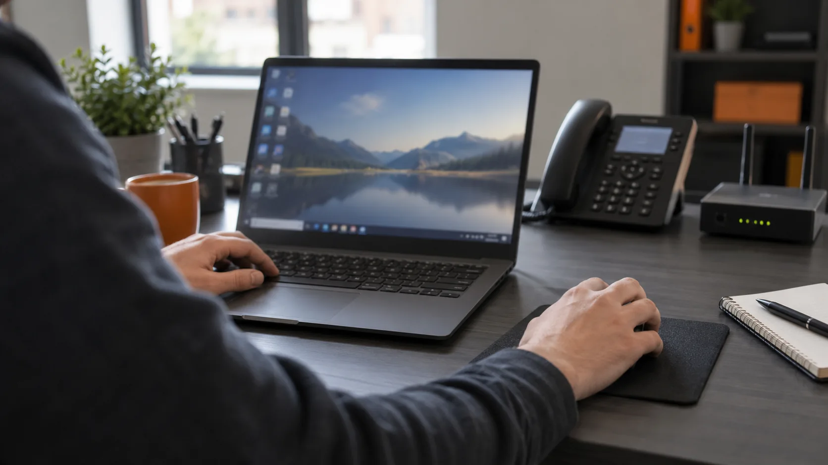 Assistance informatique sur un poste de travail